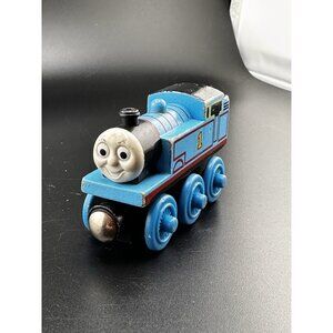 Thomas & Friends Wooden Railway Thomas Vintage 2003 Train Engine Blue Loose‎